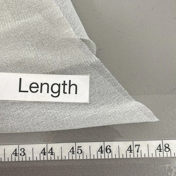 Jonathan Martin Dress Women's 16 White Sparkles Sleeveless V-Neck Boho - Picture 16 of 16